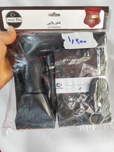 ست هفت تکه ۲۰۶ سر دنده کاور سوییچ دو فرمان روکش ترمز دستی خاکگیر دنده نخ و سوزن